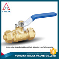 TMOK supplier brass gas ball valve in China brass ball inside PTFE seat with Hpb57-3 material with CE certificate